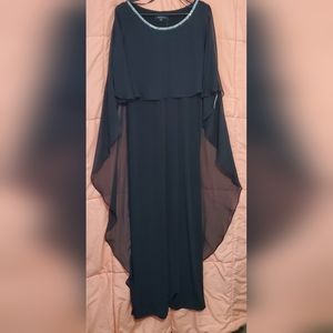 Black Glamour Evening Dress